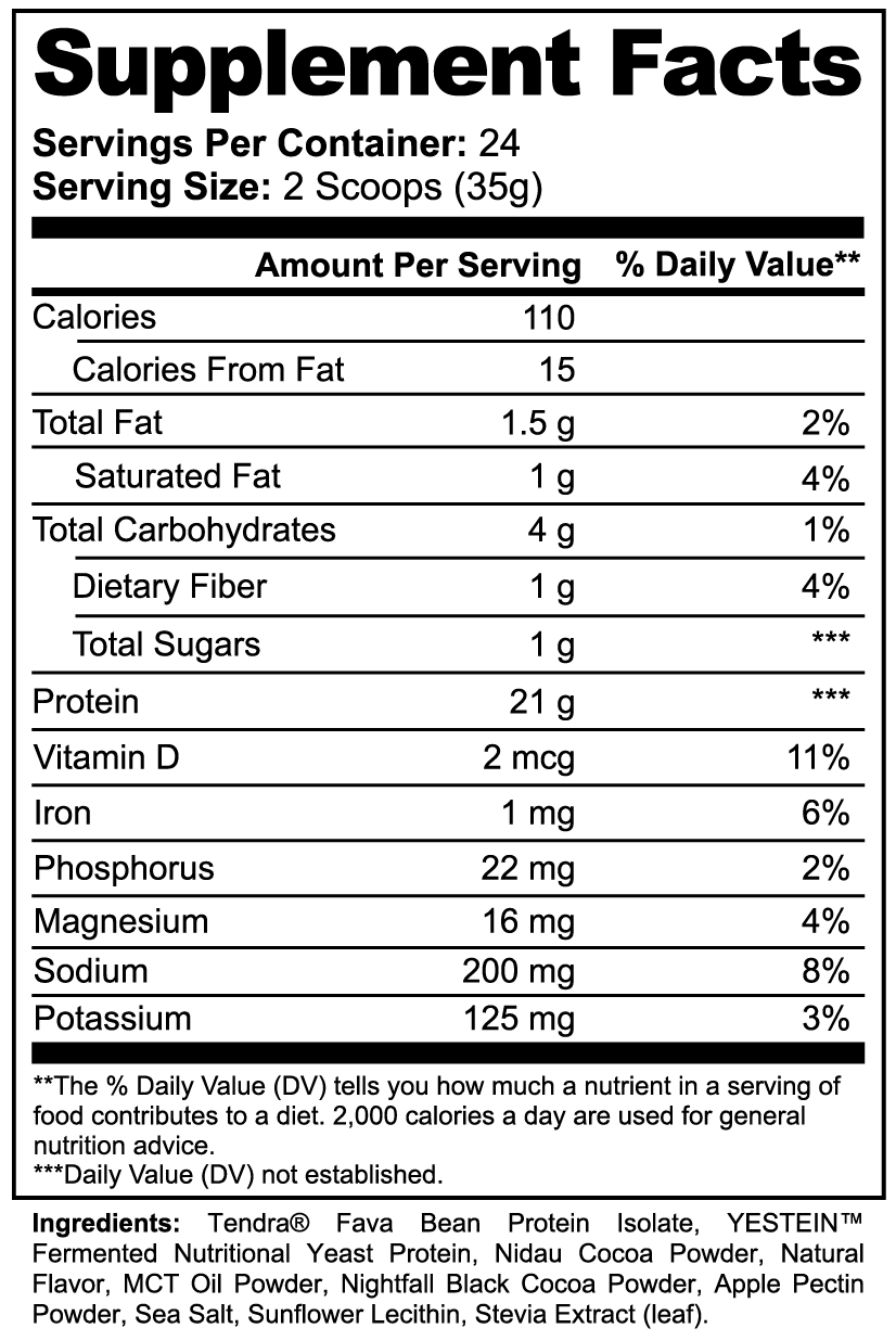 100% Plant Protein (Chocolate)